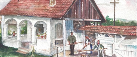 Rural Hungary, Outdoor Oven