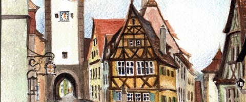 Rothenburg UPdown street