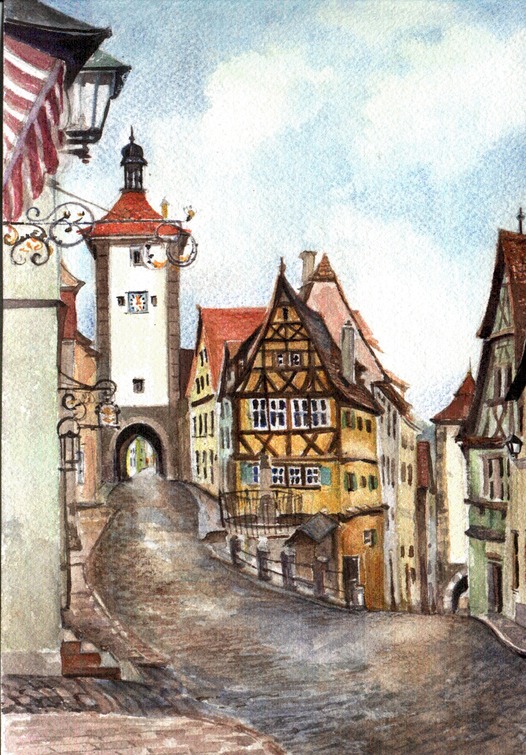 Rothenburg UPdown street