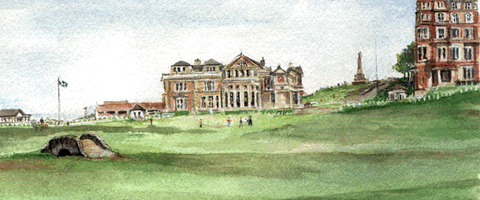 St Andrews Golf 9th Hole